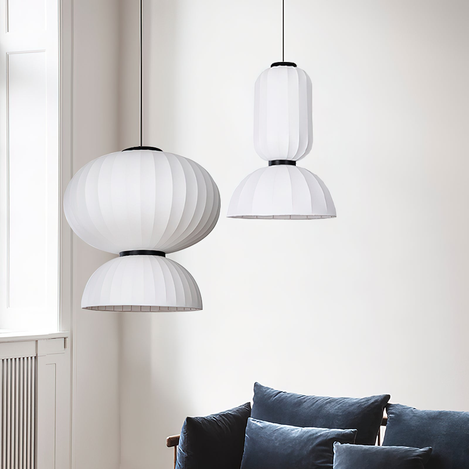 Eurzorion Silk Lantern Pendant Light - Letslighting