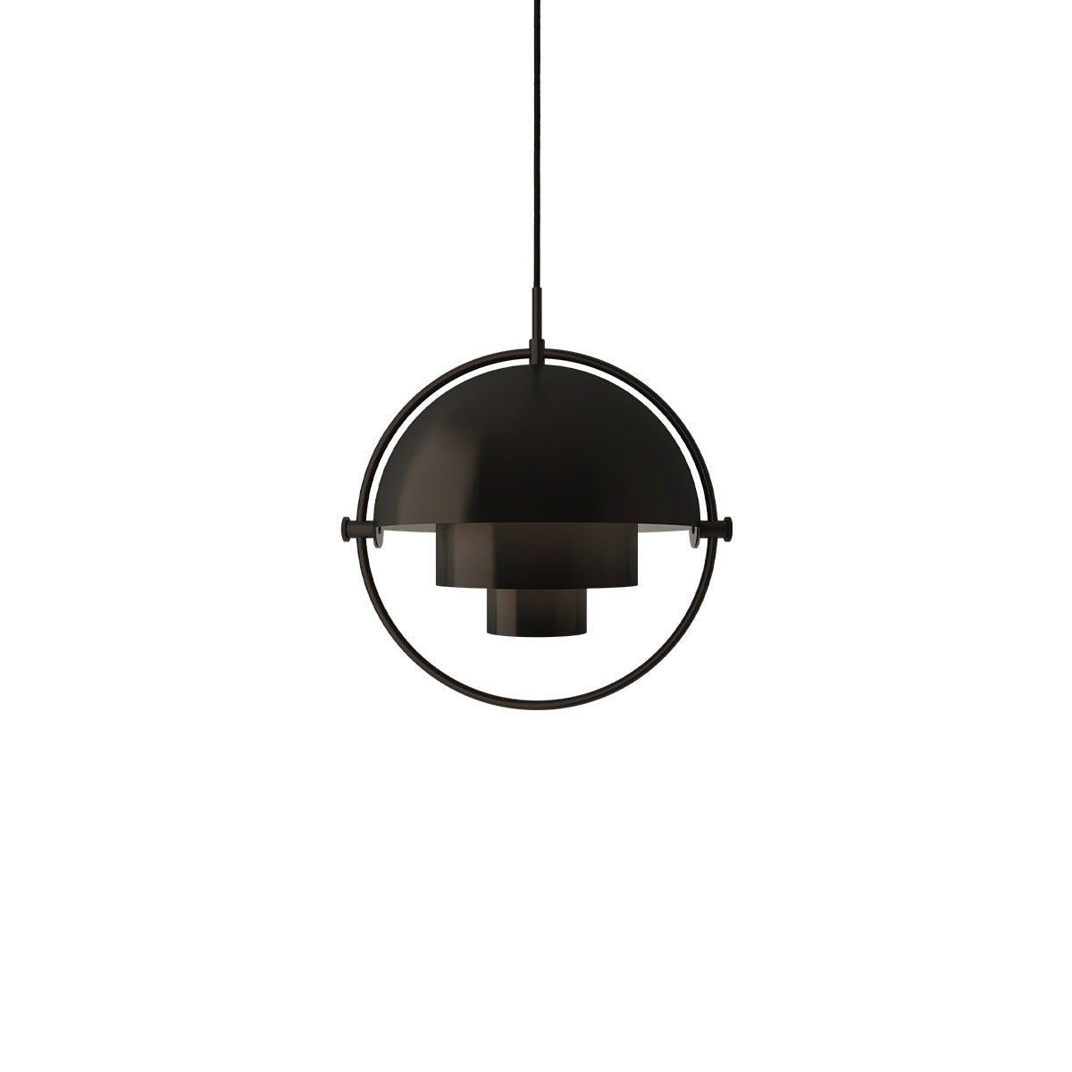 Lustra Pendant Lamp Deformed Ball Golden - Letslighting