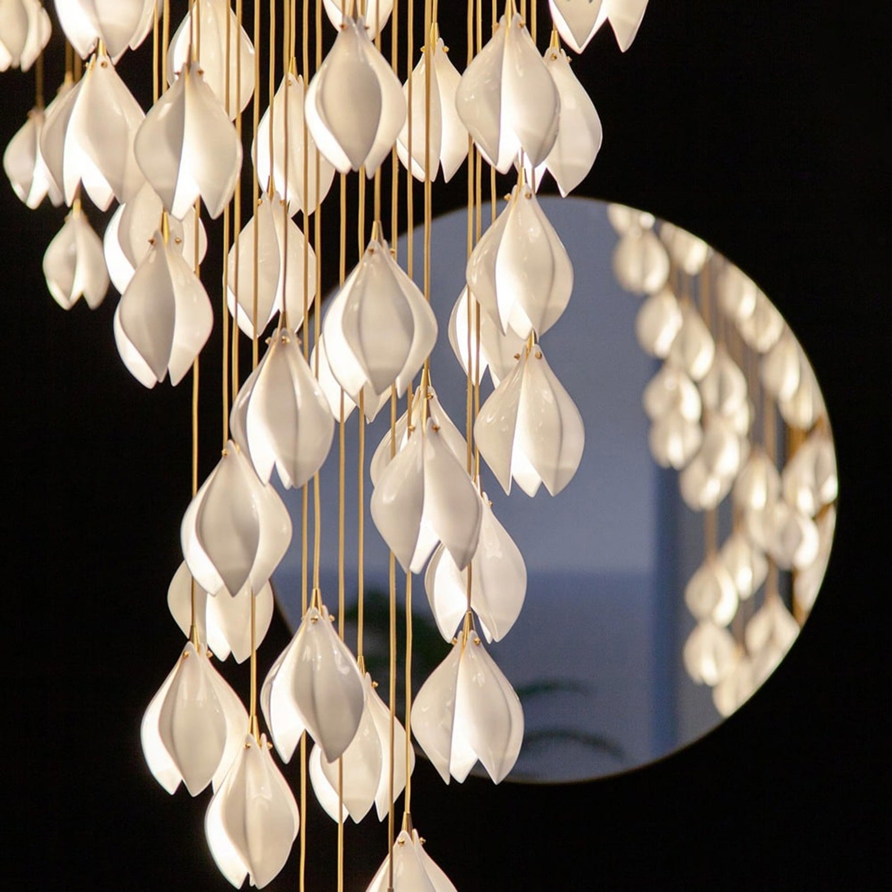 Arisha Luxury Ceramic Pendant Light Living Room Bedroom - Letslighting