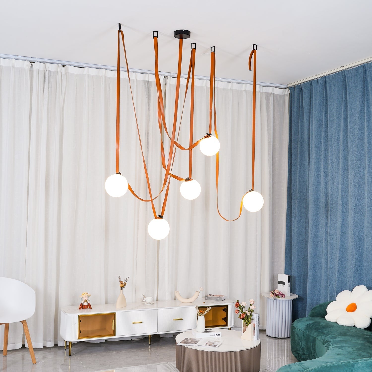 Valentina Multiple Belt Pendant Light - Letslighting