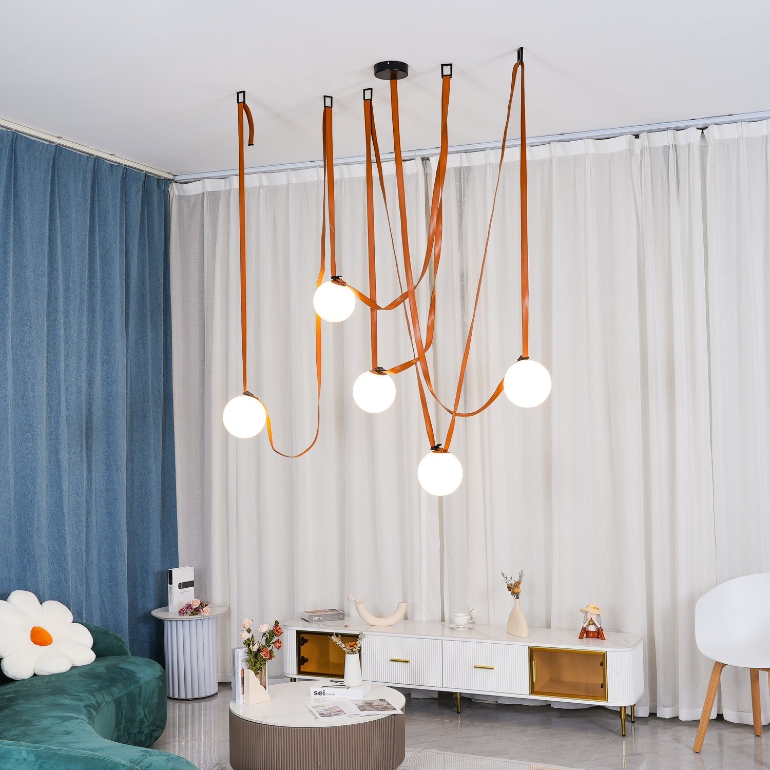 Valentina Multiple Belt Pendant Light - Letslighting