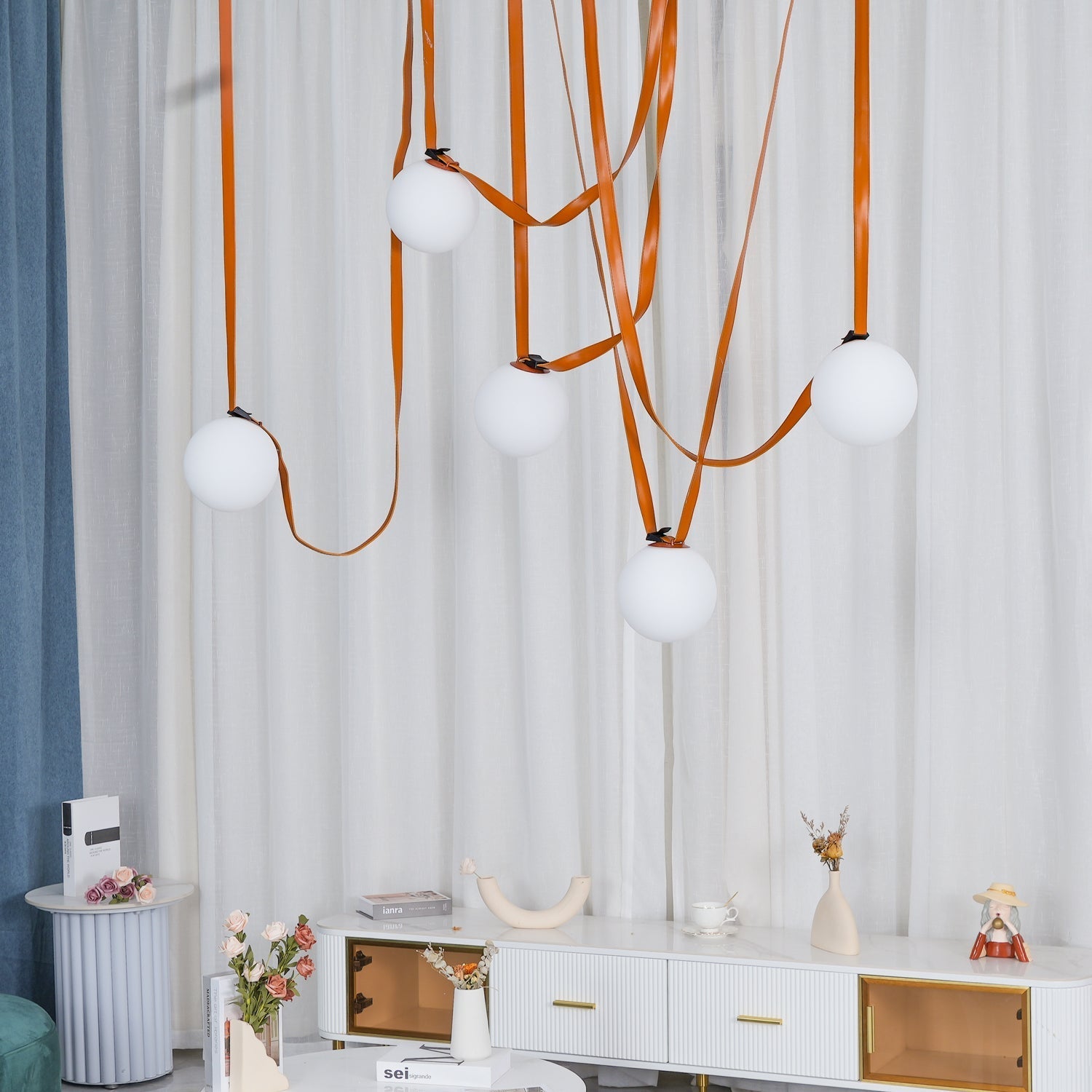 Valentina Multiple Belt Pendant Light - Letslighting