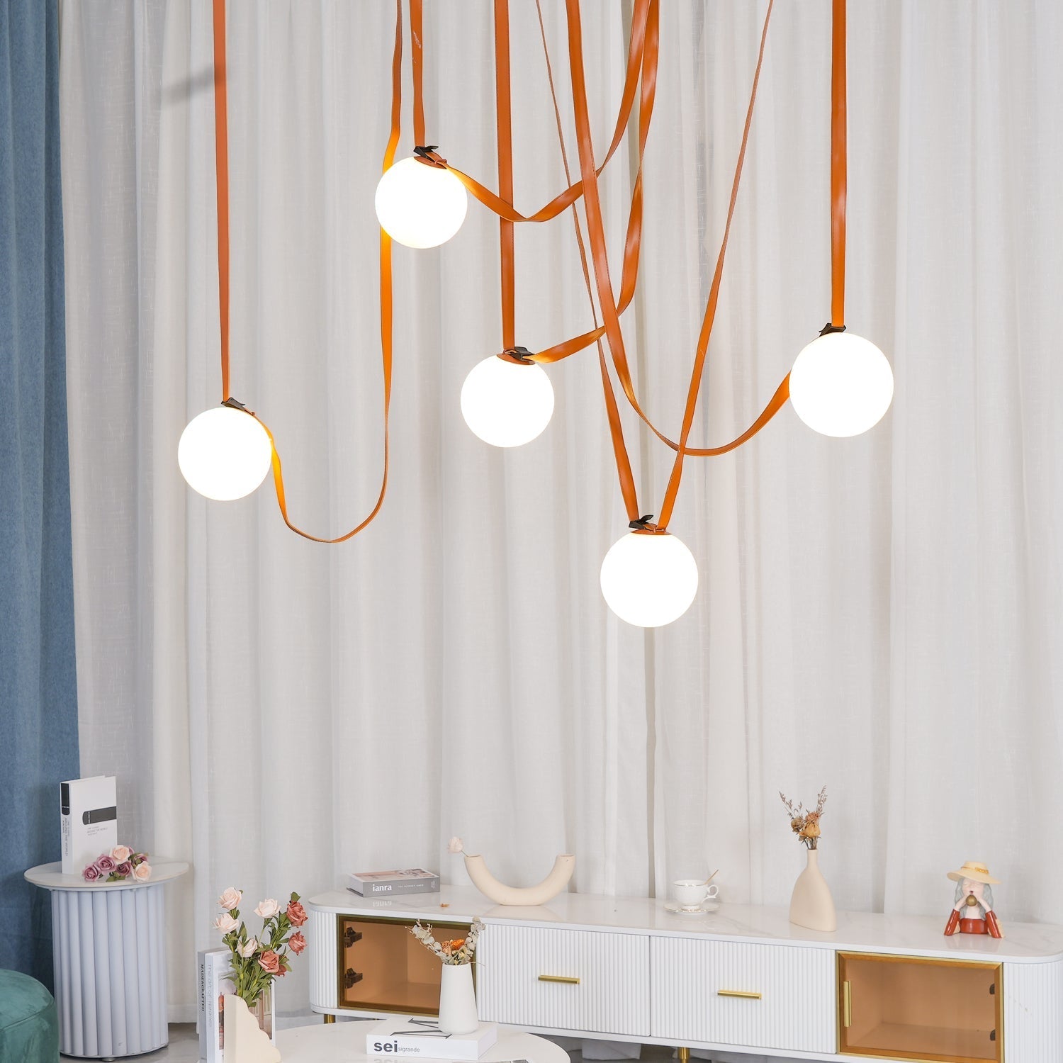 Valentina Multiple Belt Pendant Light - Letslighting