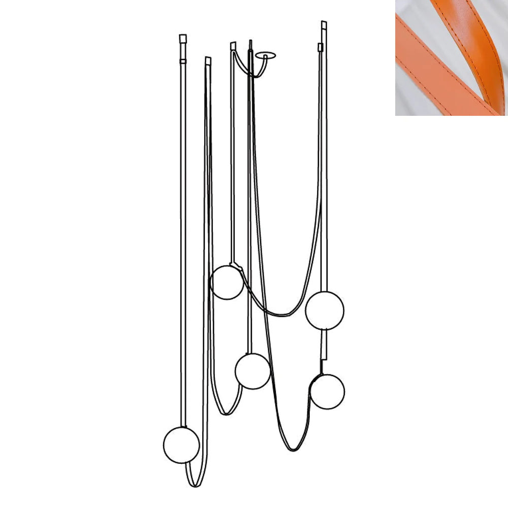 Valentina Multiple Belt Pendant Light - Letslighting