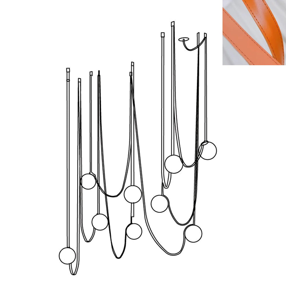 Valentina Multiple Belt Pendant Light - Letslighting