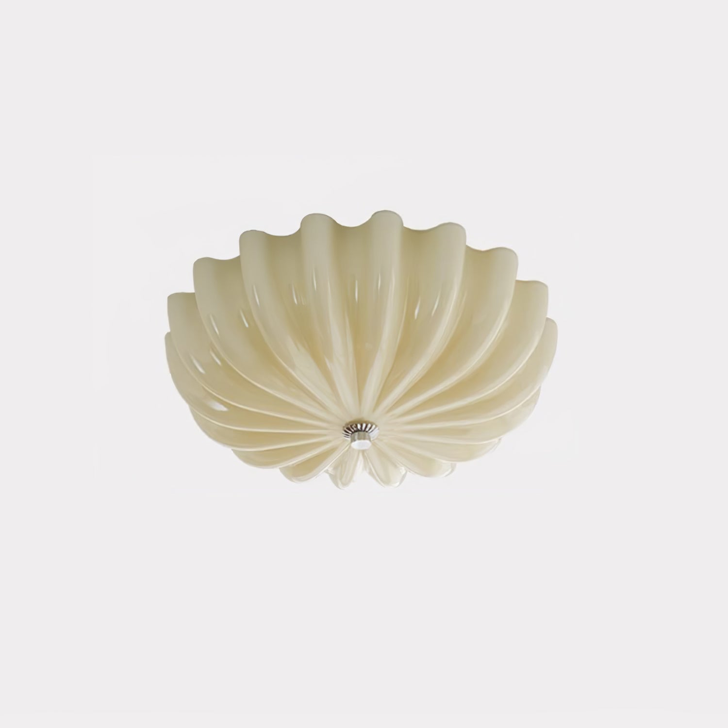 Aurora Ceiling Lamp Murano Blown Glass Shell Inspired - Letslighting