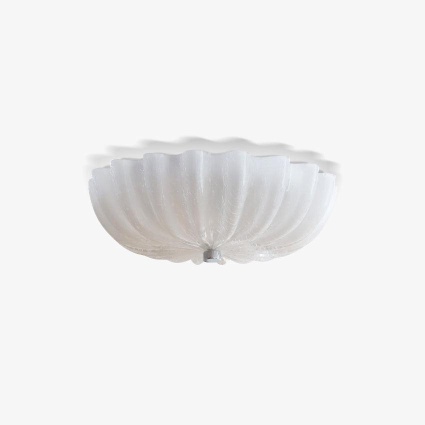 Aurora Ceiling Lamp Murano Blown Glass Shell Inspired - Letslighting