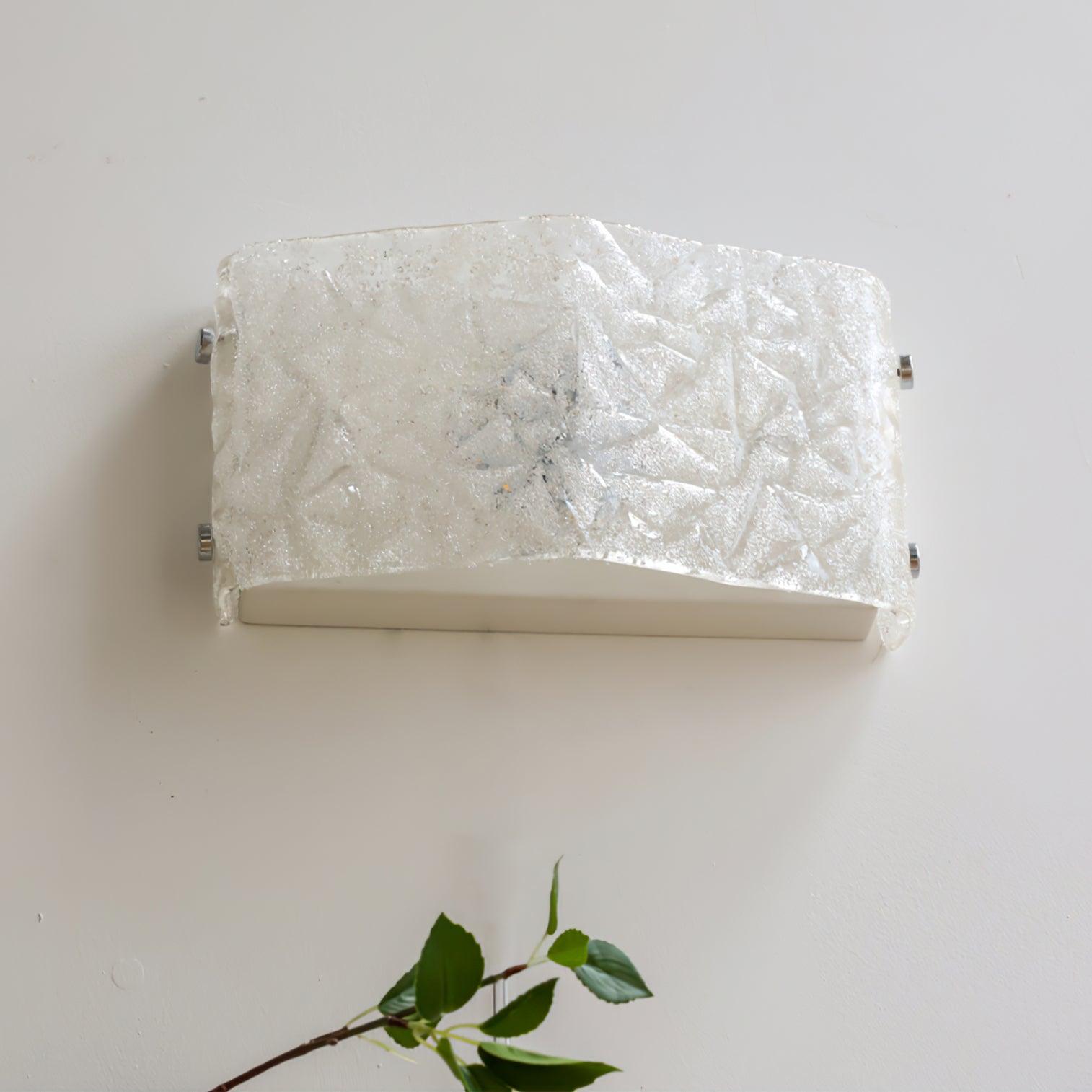 George Contemporary Glass Wall Light - Letslighting