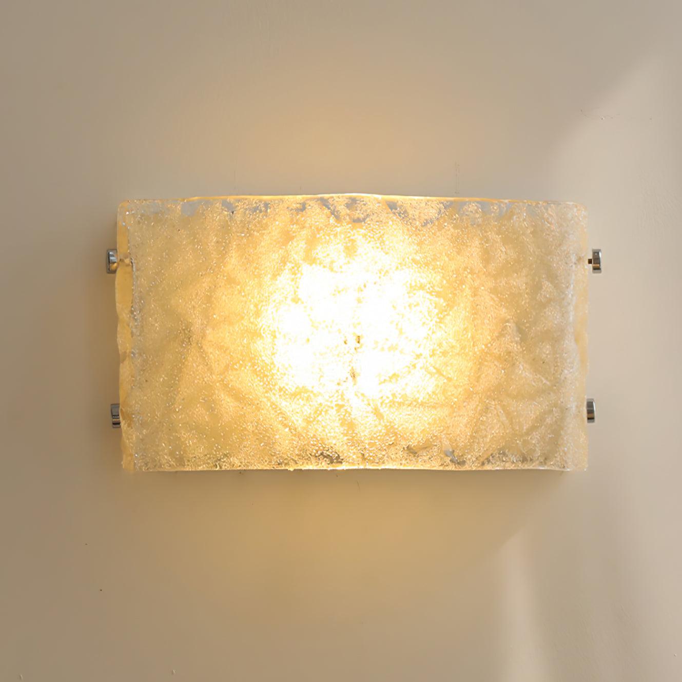 George Contemporary Glass Wall Light - Letslighting