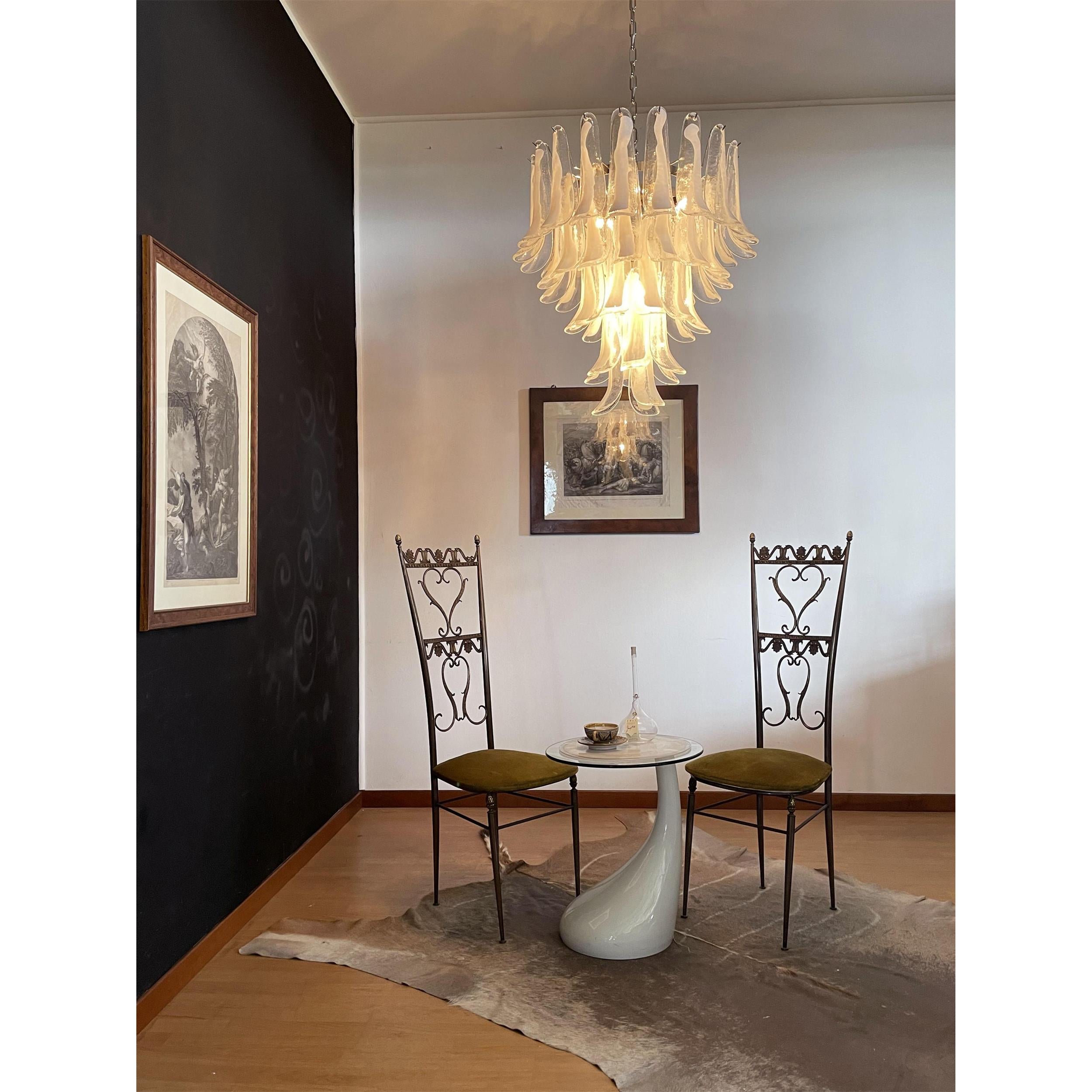 Alsorisra Postmodern Luxury Petal Glass Chandelier - Letslighting