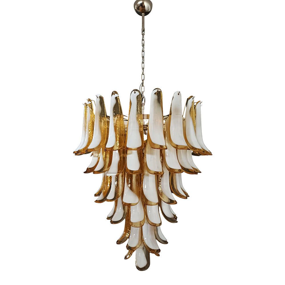 Alsorisra Postmodern Luxury Petal Glass Chandelier - Letslighting