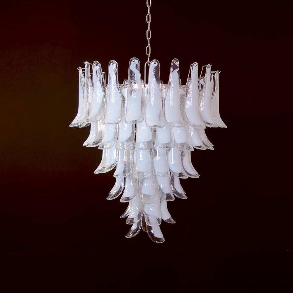 Alsorisra Postmodern Luxury Petal Glass Chandelier - Letslighting