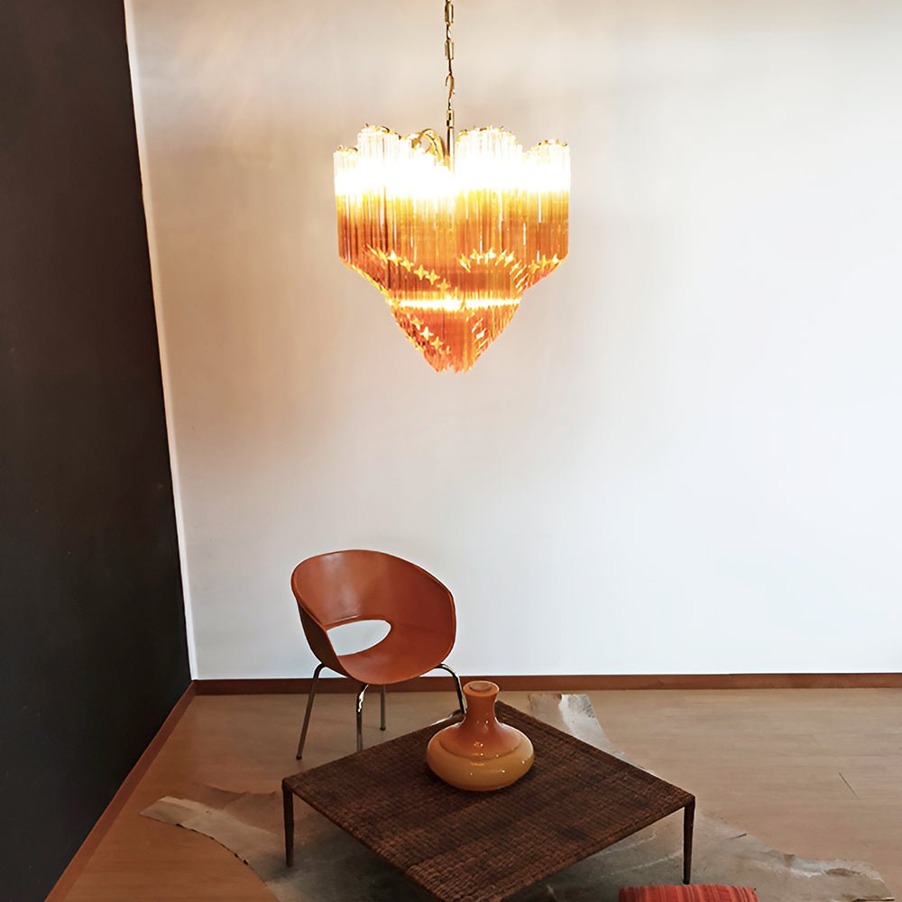 Evmararae Gradient Glass Chandelier - Letslighting