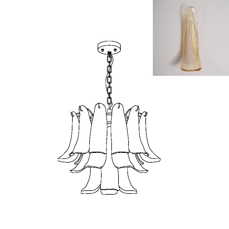 Moirai Murano Chandelier - Letslighting