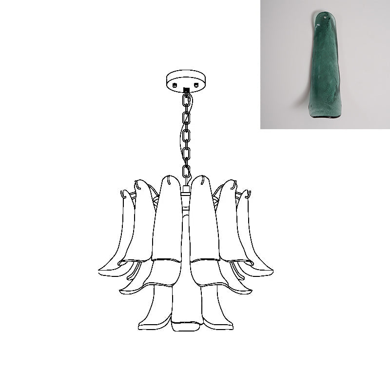 Moirai Murano Chandelier - Letslighting
