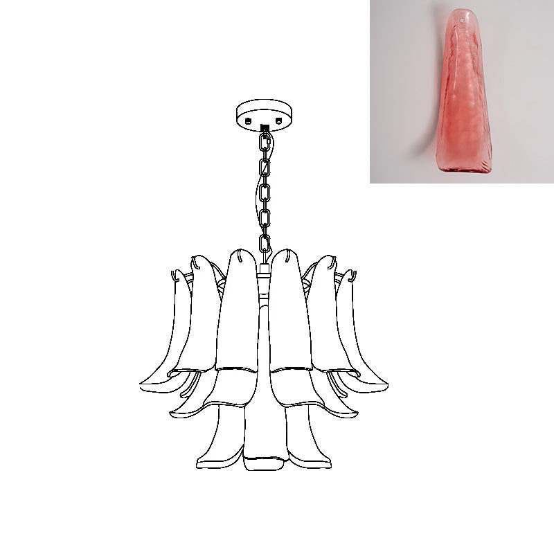 Moirai Murano Chandelier - Letslighting