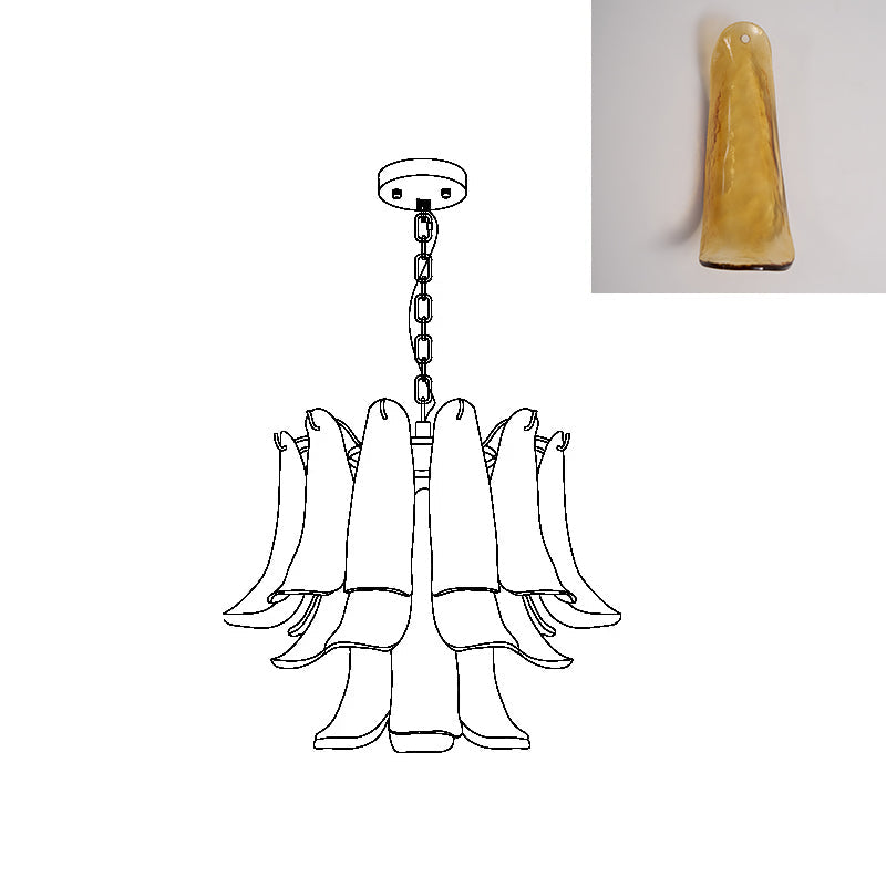 Moirai Murano Chandelier - Letslighting