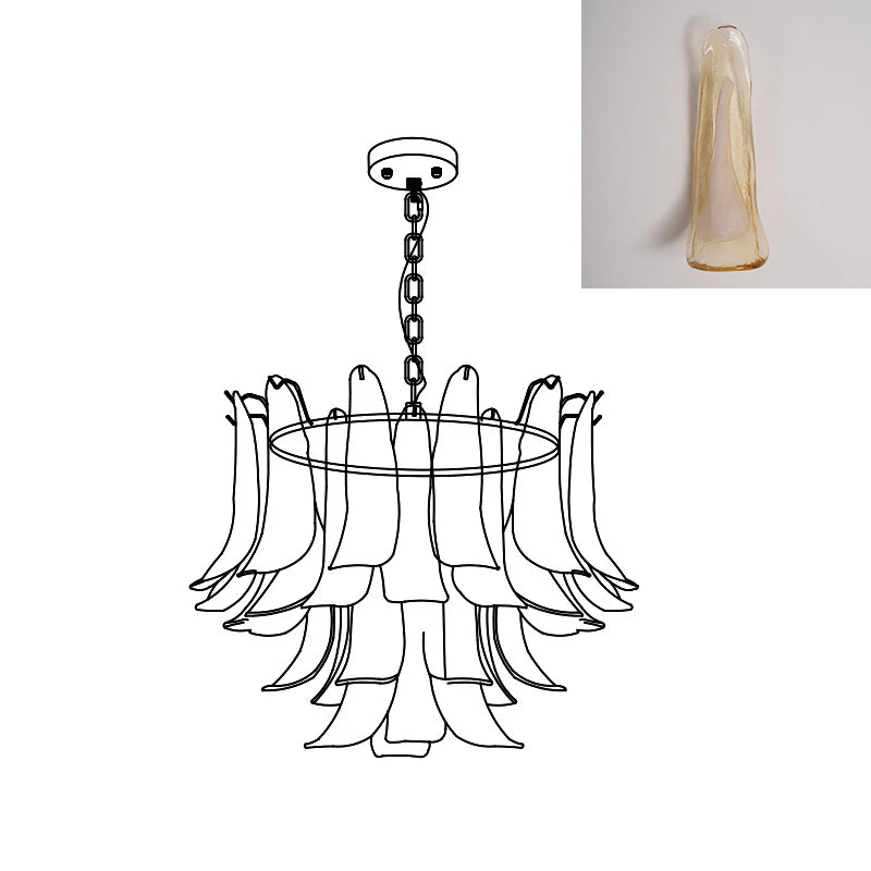 Moirai Murano Chandelier - Letslighting