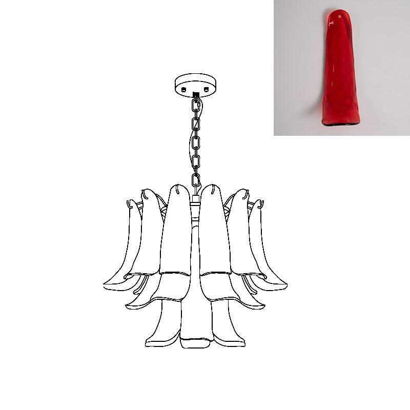Moirai Murano Chandelier - Letslighting