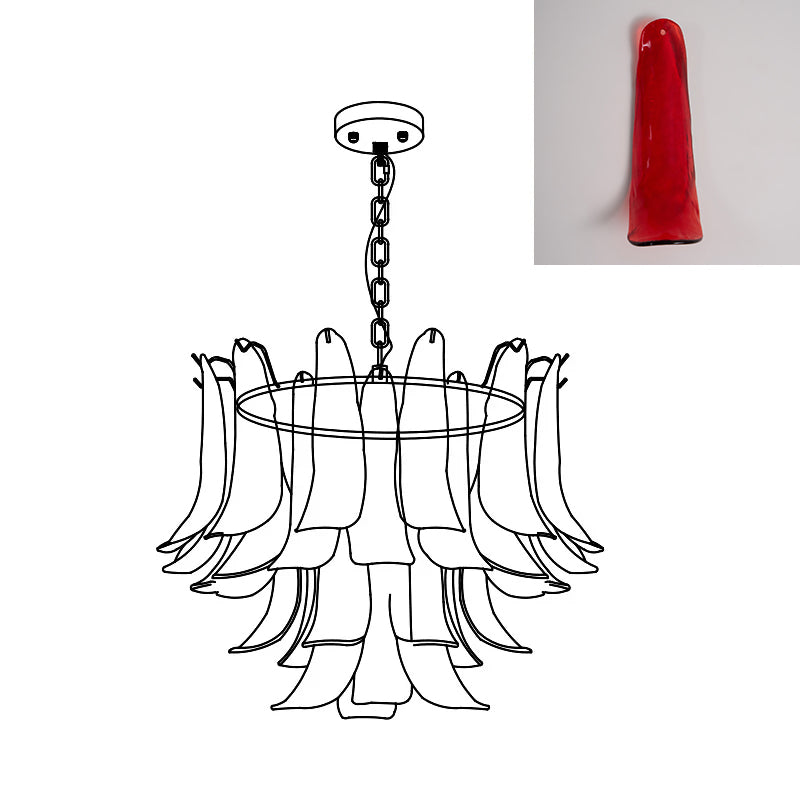 Moirai Murano Chandelier - Letslighting