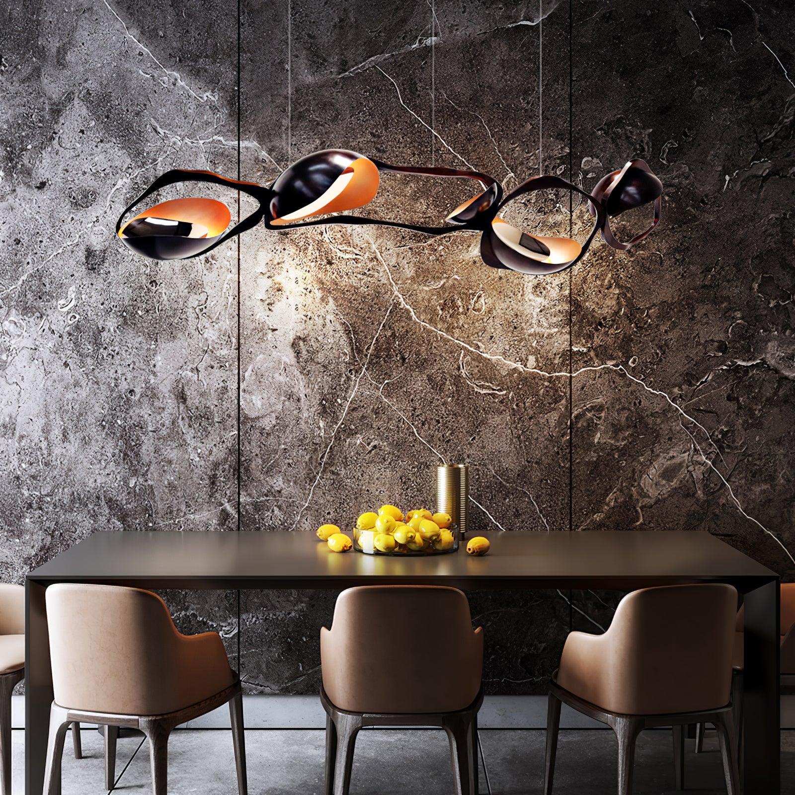 Lustra Pendant Lamp LED Artistic Living Room - Letslighting
