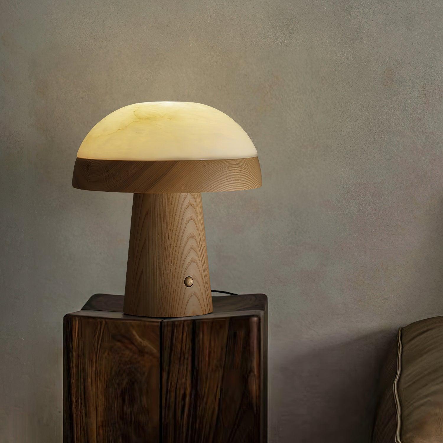 Nexore Wood Table Lamp - Letslighting