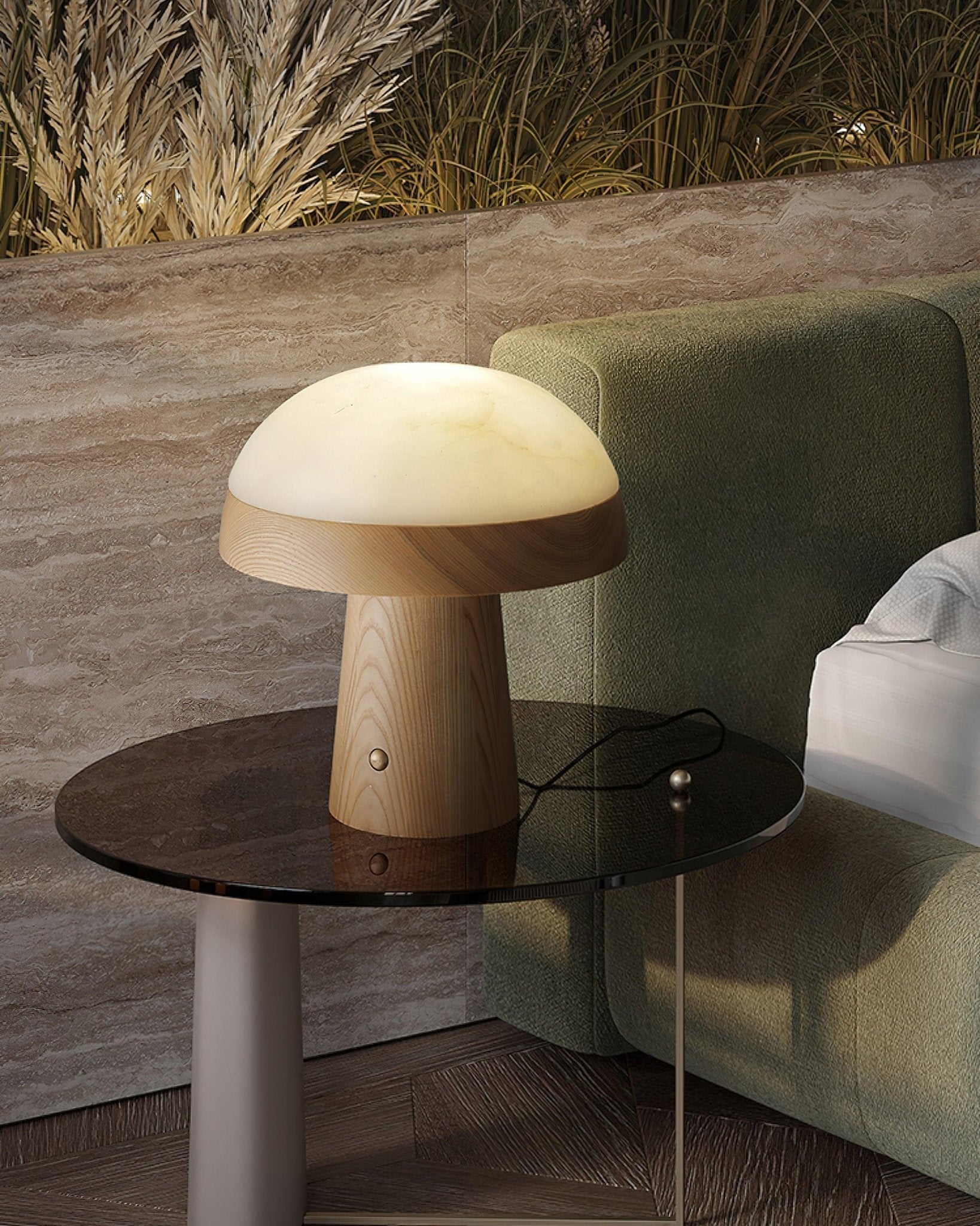 Nexore Wood Table Lamp - Letslighting