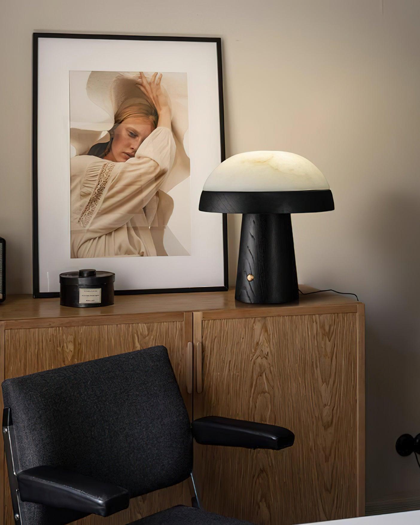 Nexore Wood Table Lamp - Letslighting