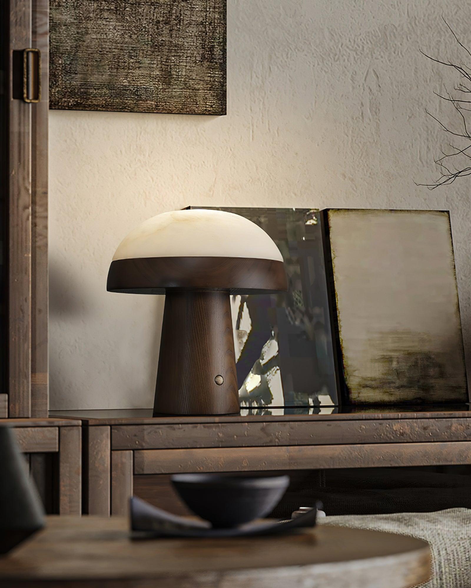 Nexore Wood Table Lamp - Letslighting