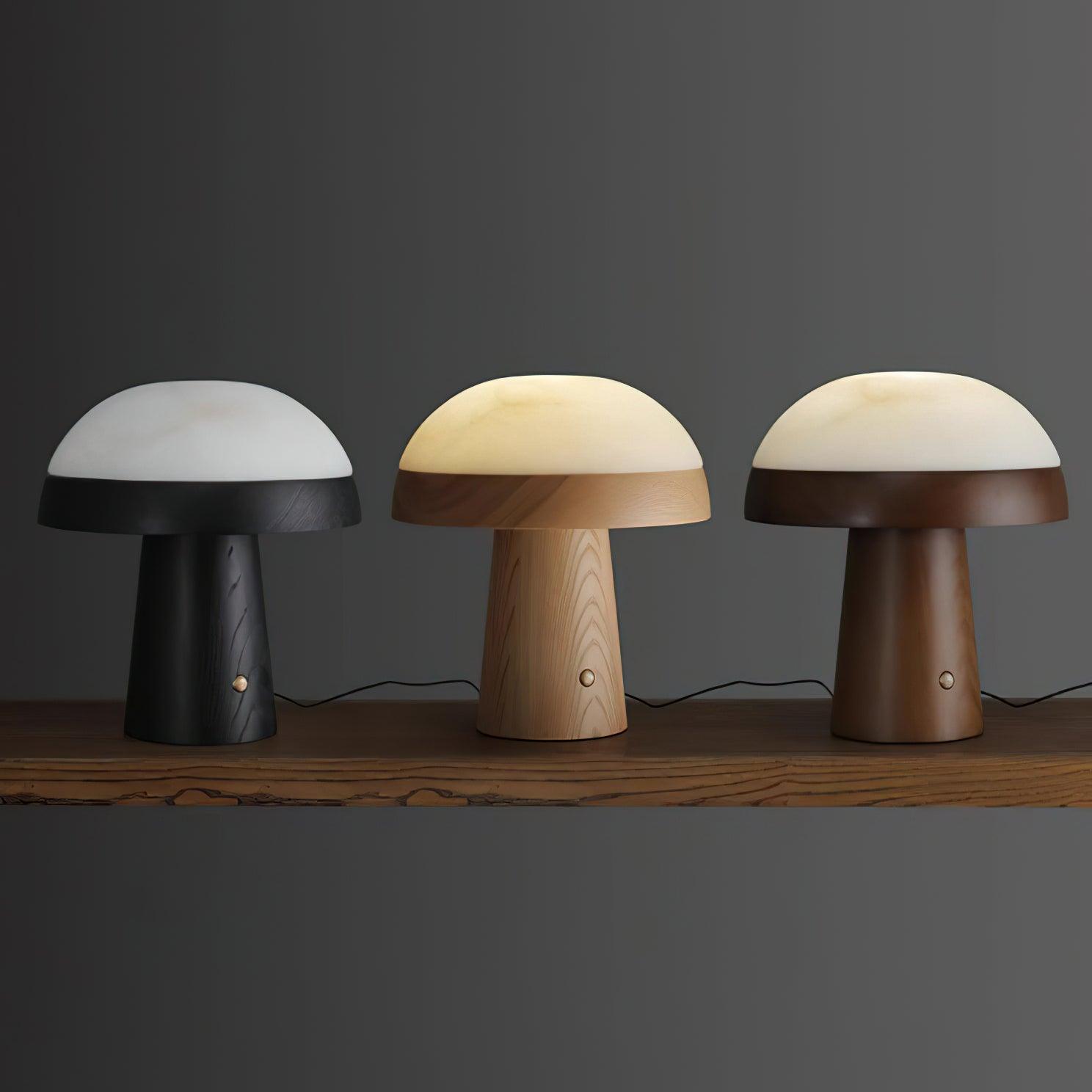 Nexore Wood Table Lamp - Letslighting