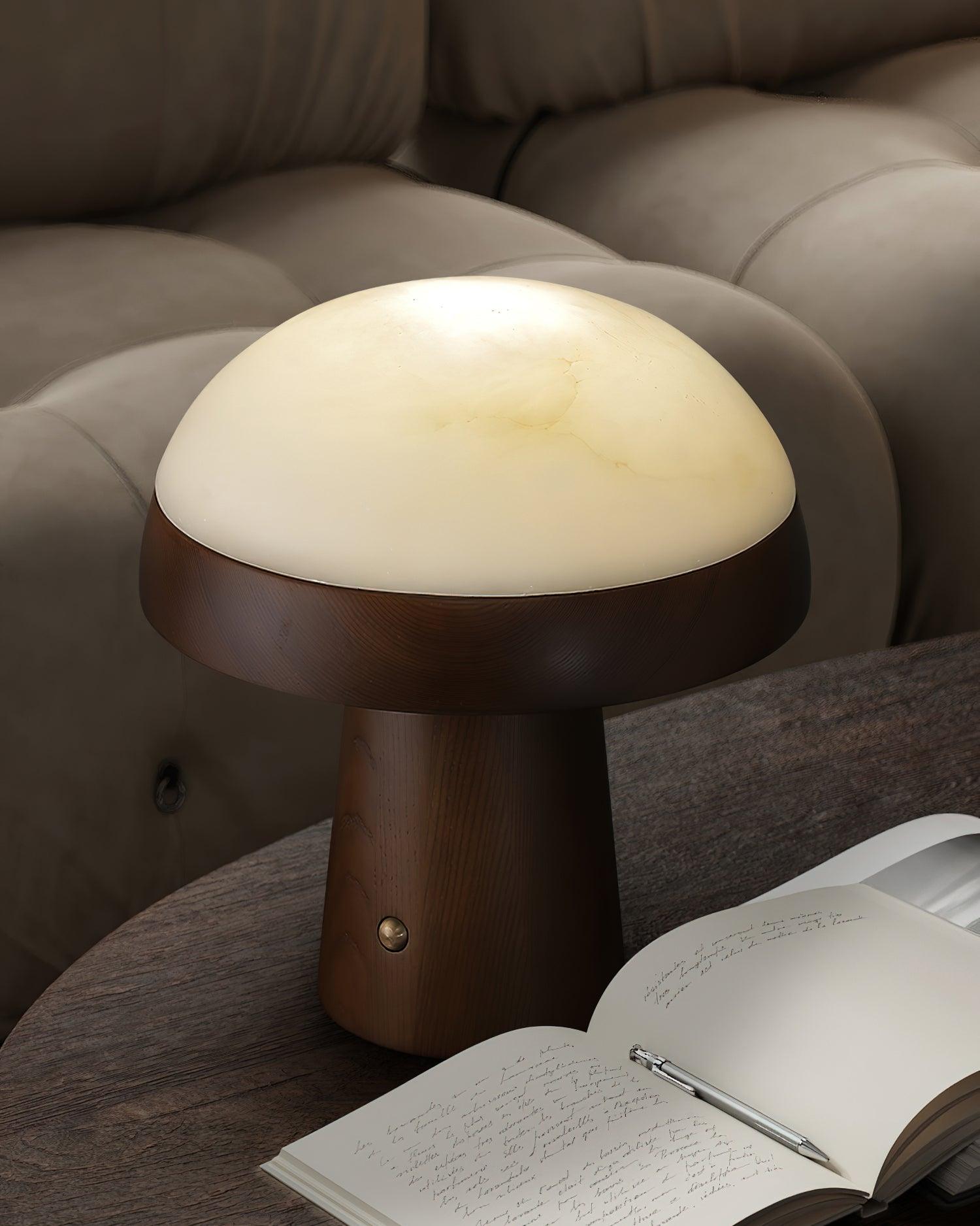 Nexore Wood Table Lamp - Letslighting