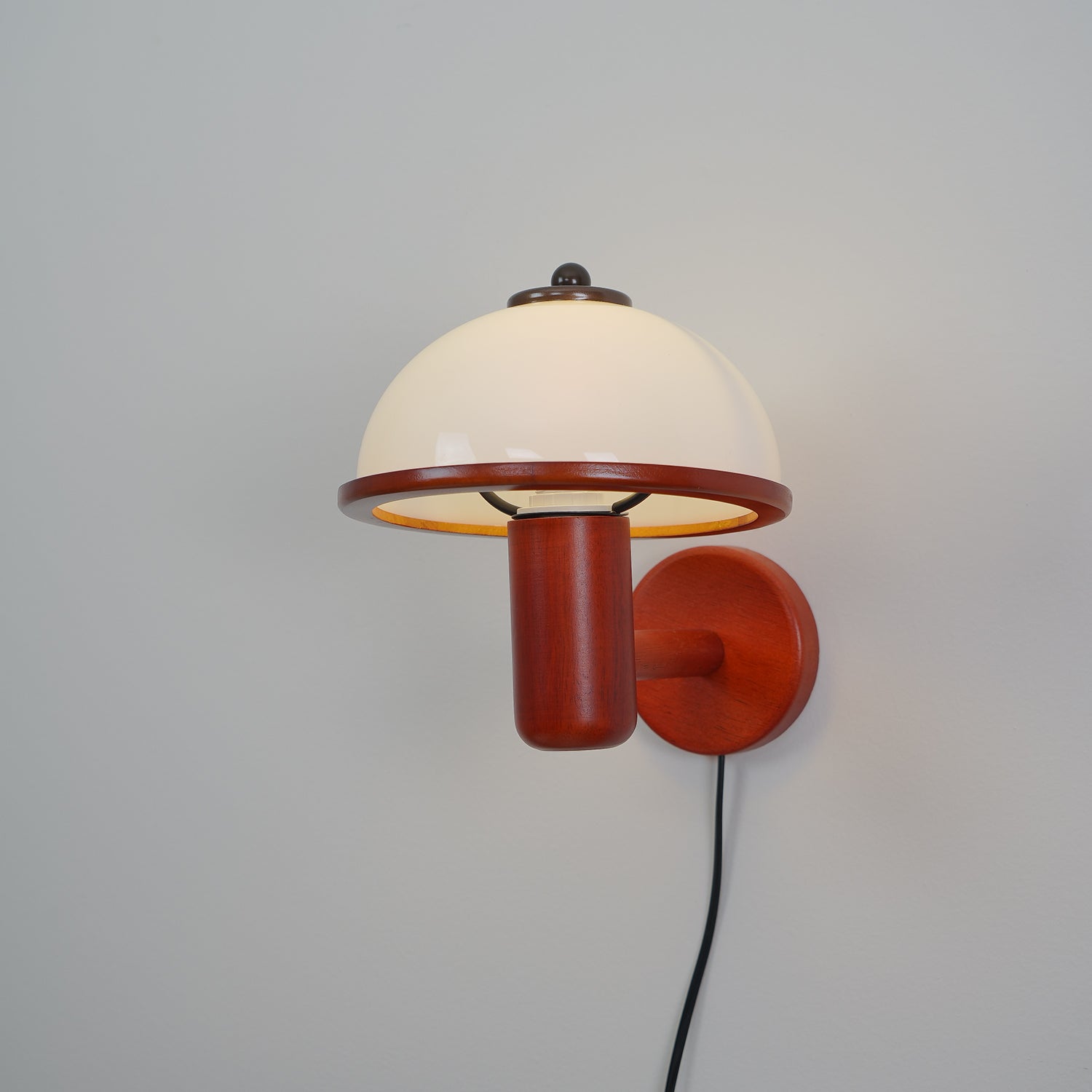 Lustra Wall Lamp Mushroom Wood Oak - Letslighting
