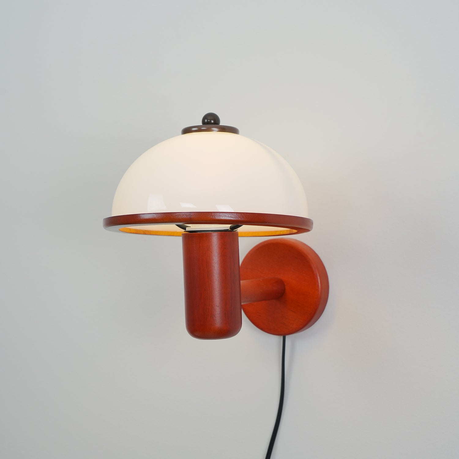 Lustra Wall Lamp Mushroom Wood Oak - Letslighting