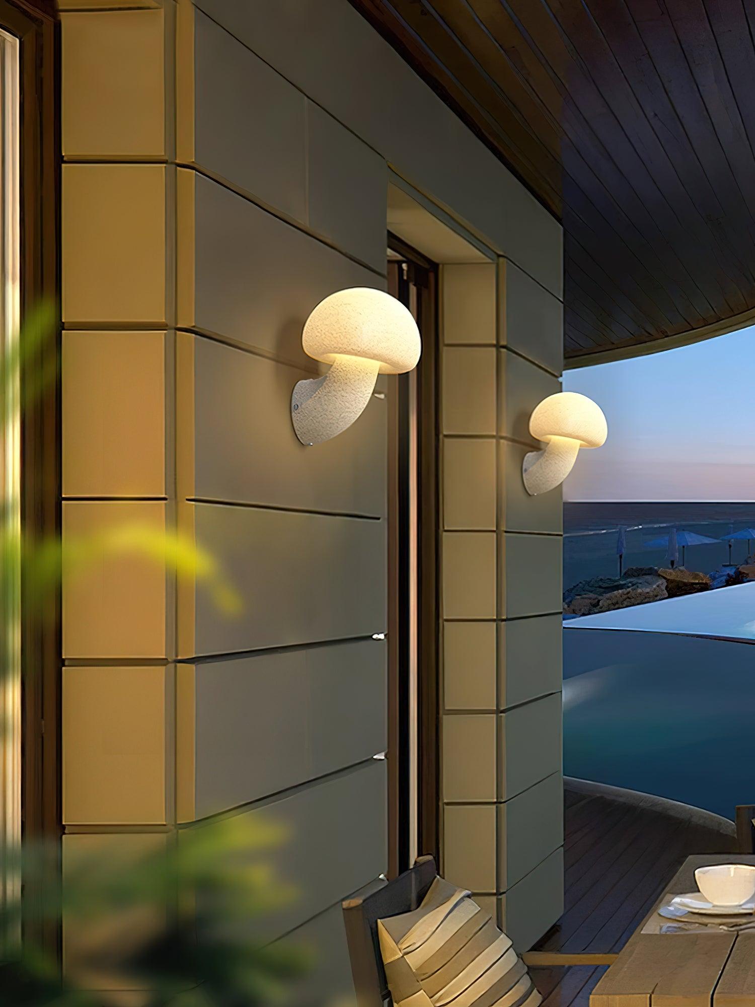 Myvarira Individual Creativity Mushroom Resin Wall Lamp - Letslighting