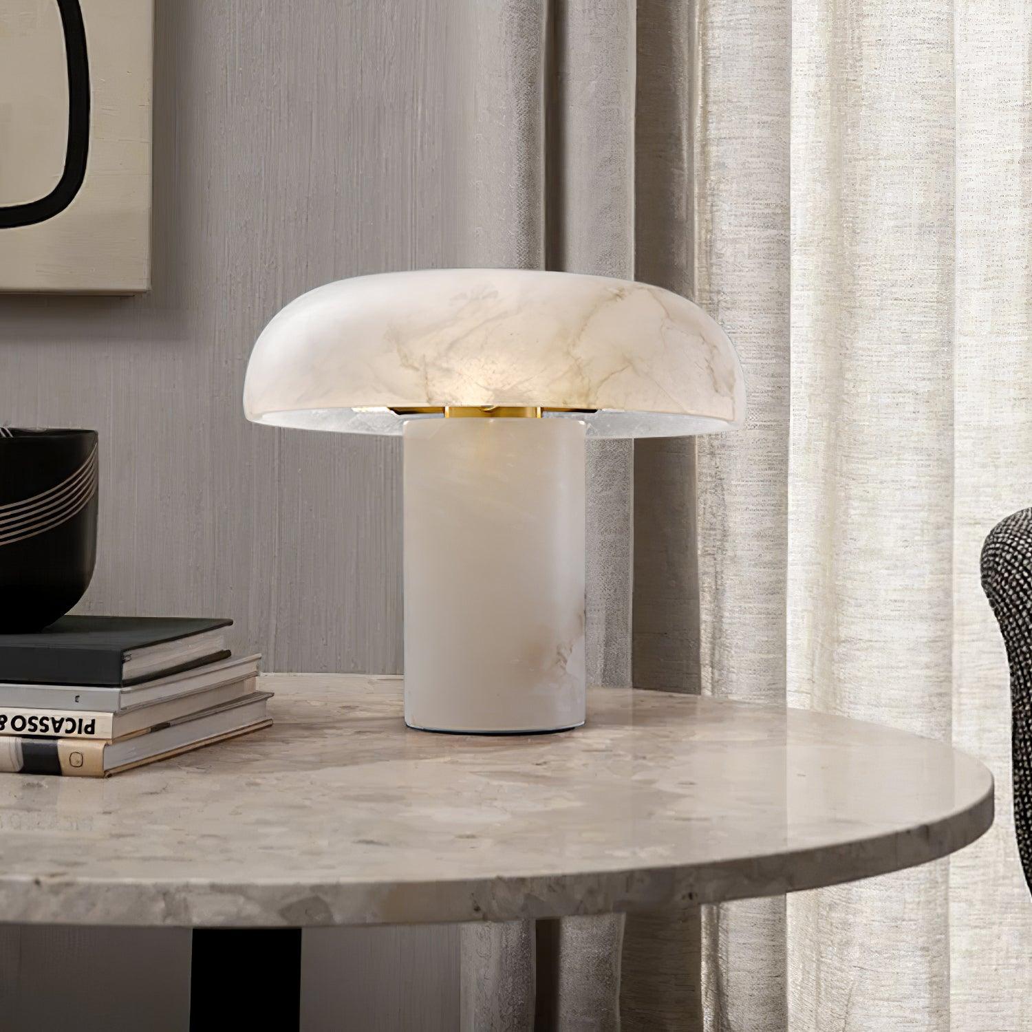 Ivvinos Tentacle Alabaster Table Lamp - Letslighting