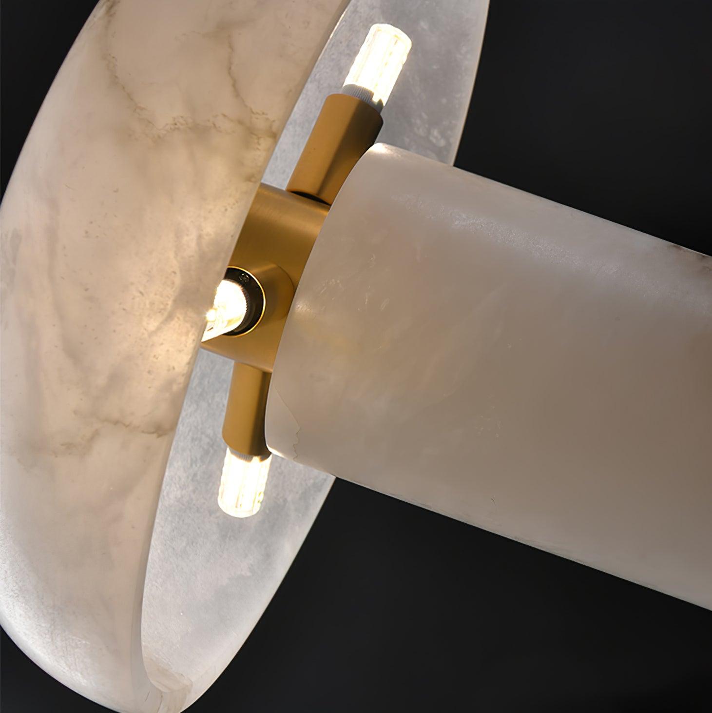 Ivvinos Tentacle Alabaster Table Lamp - Letslighting
