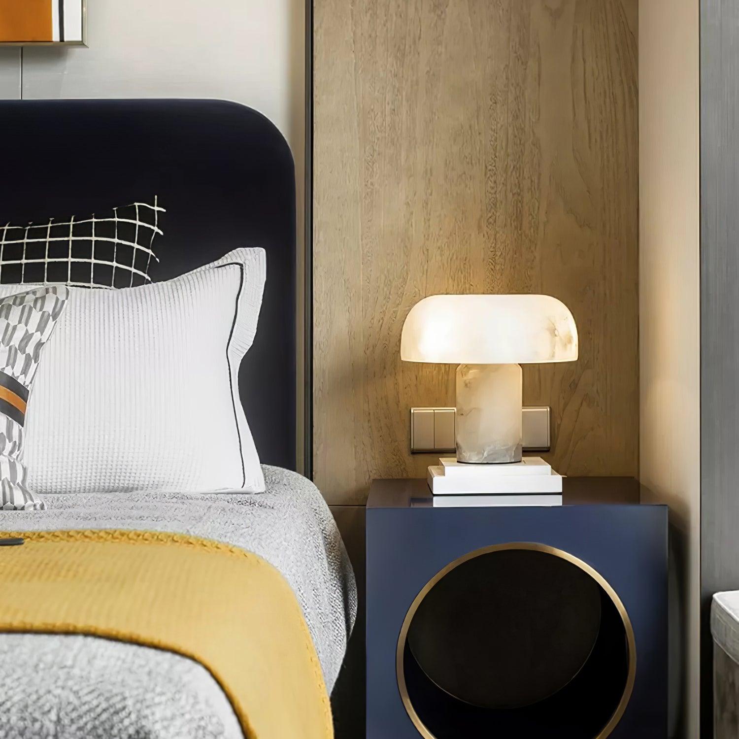 Ivvinos Tentacle Alabaster Table Lamp - Letslighting
