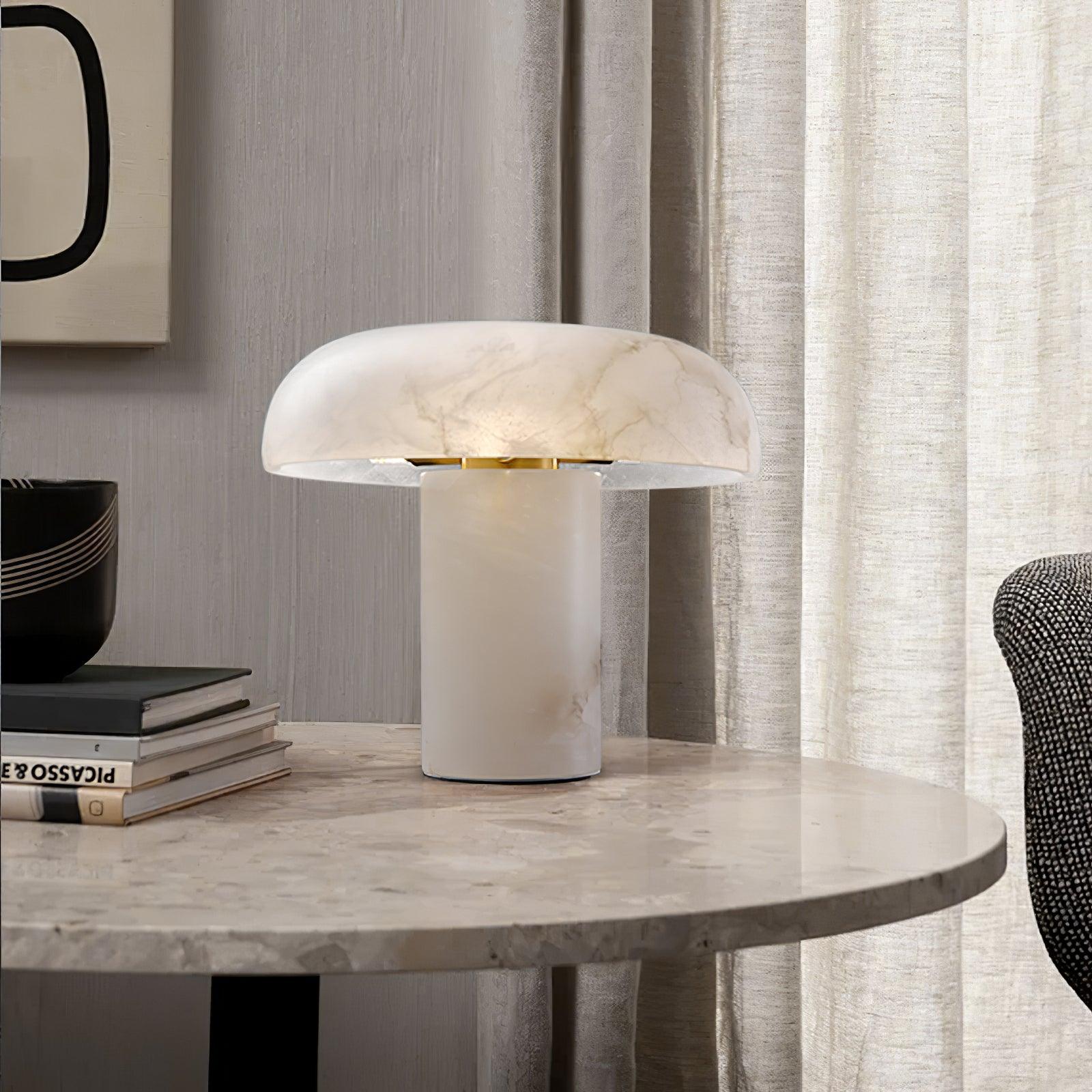 Ivvinos Tentacle Alabaster Table Lamp - Letslighting
