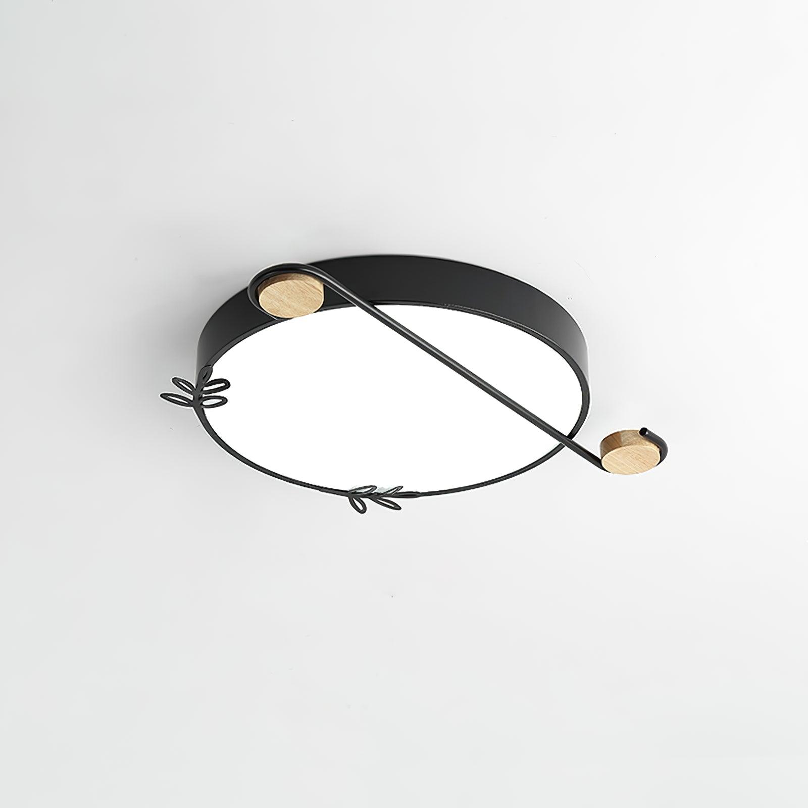 Evzorira Musical Note Art Round Ceiling Lamp - Letslighting