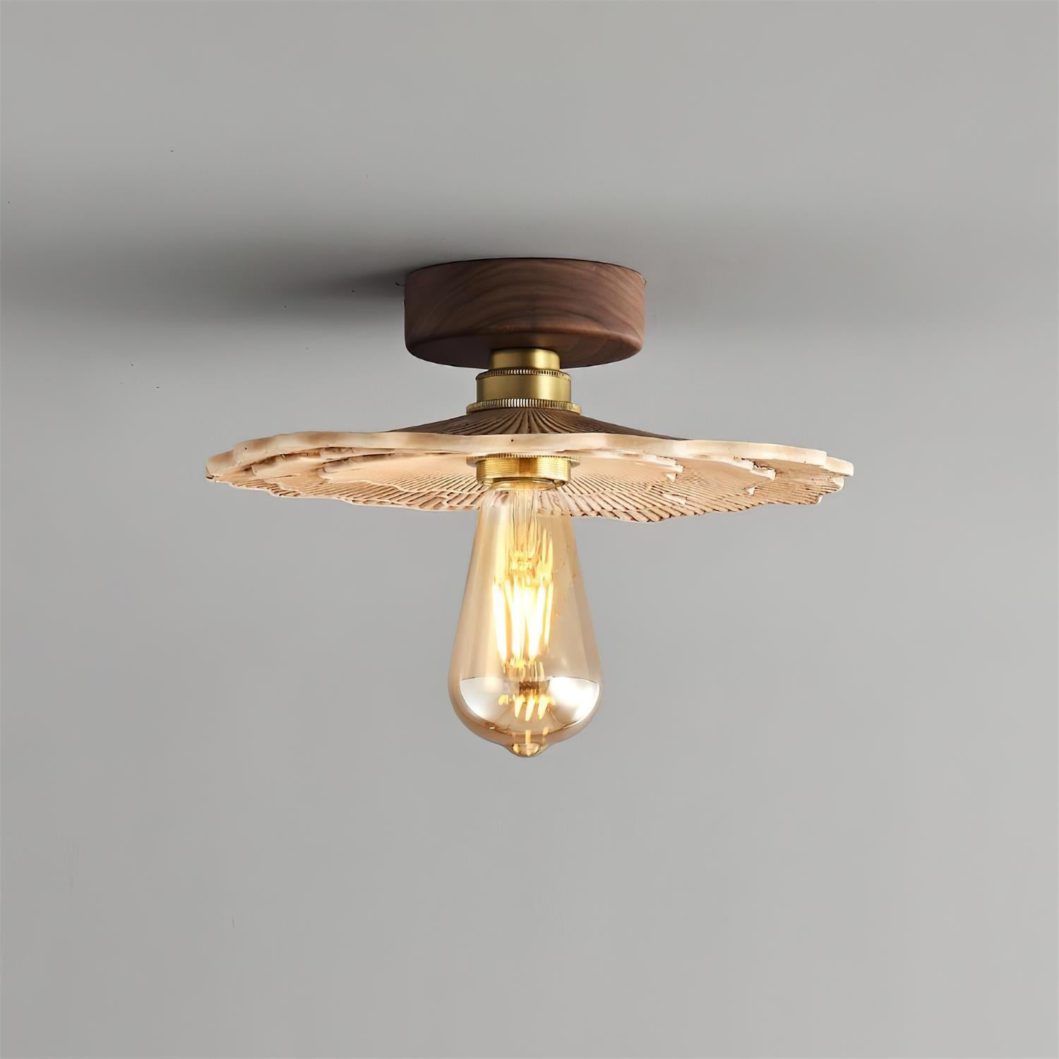 Myco Sculptural Mushroom Ceiling Light - Letslighting