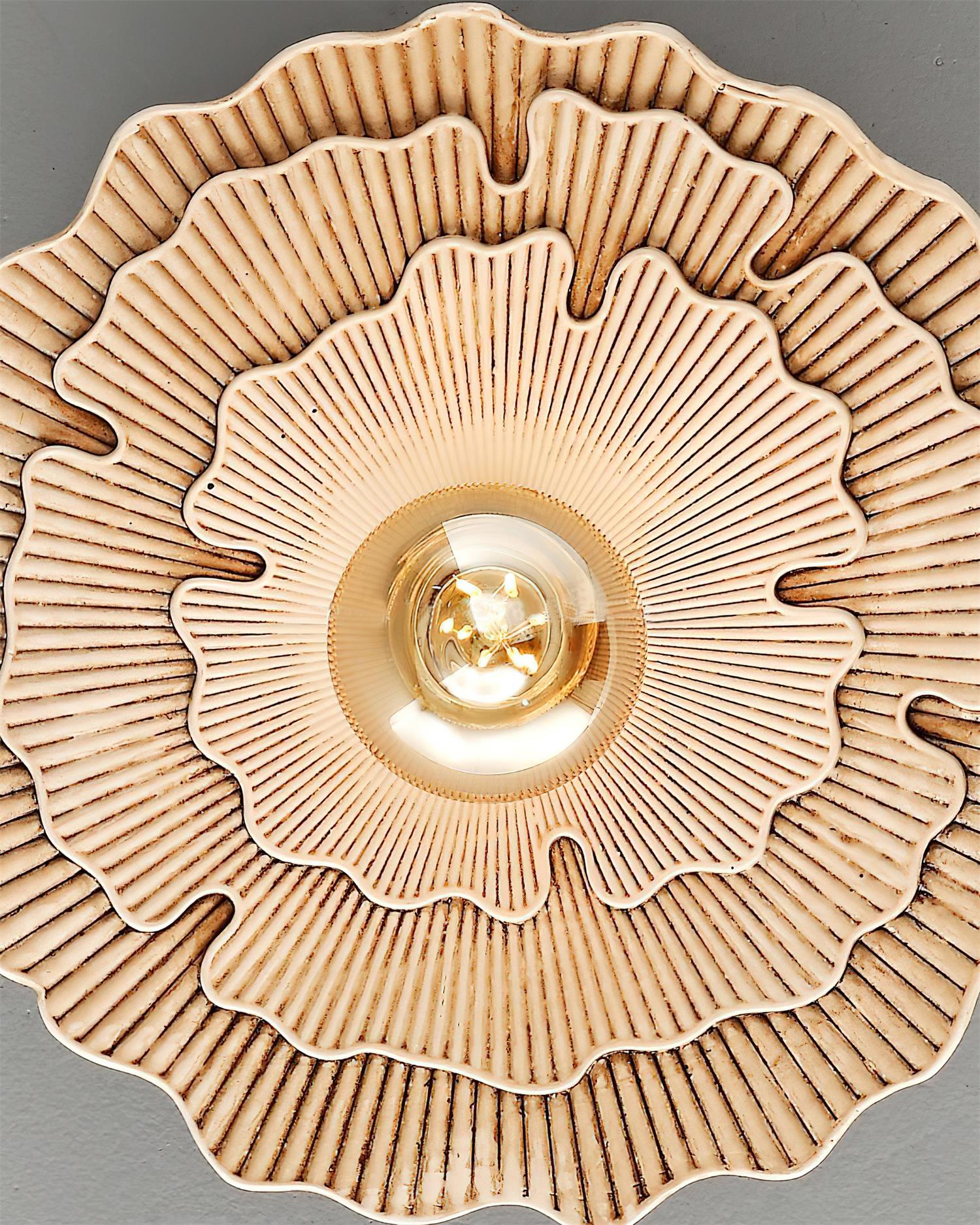 Myco Sculptural Mushroom Ceiling Light - Letslighting