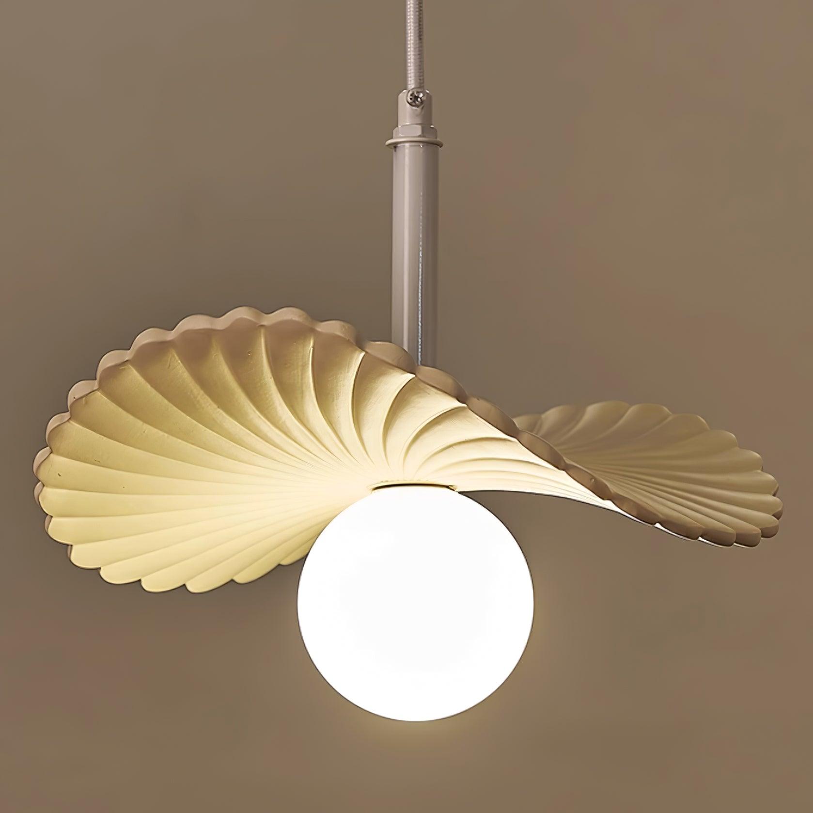 Myrna Pendant Lamp Fan Shaped Organic Minimalist - Letslighting