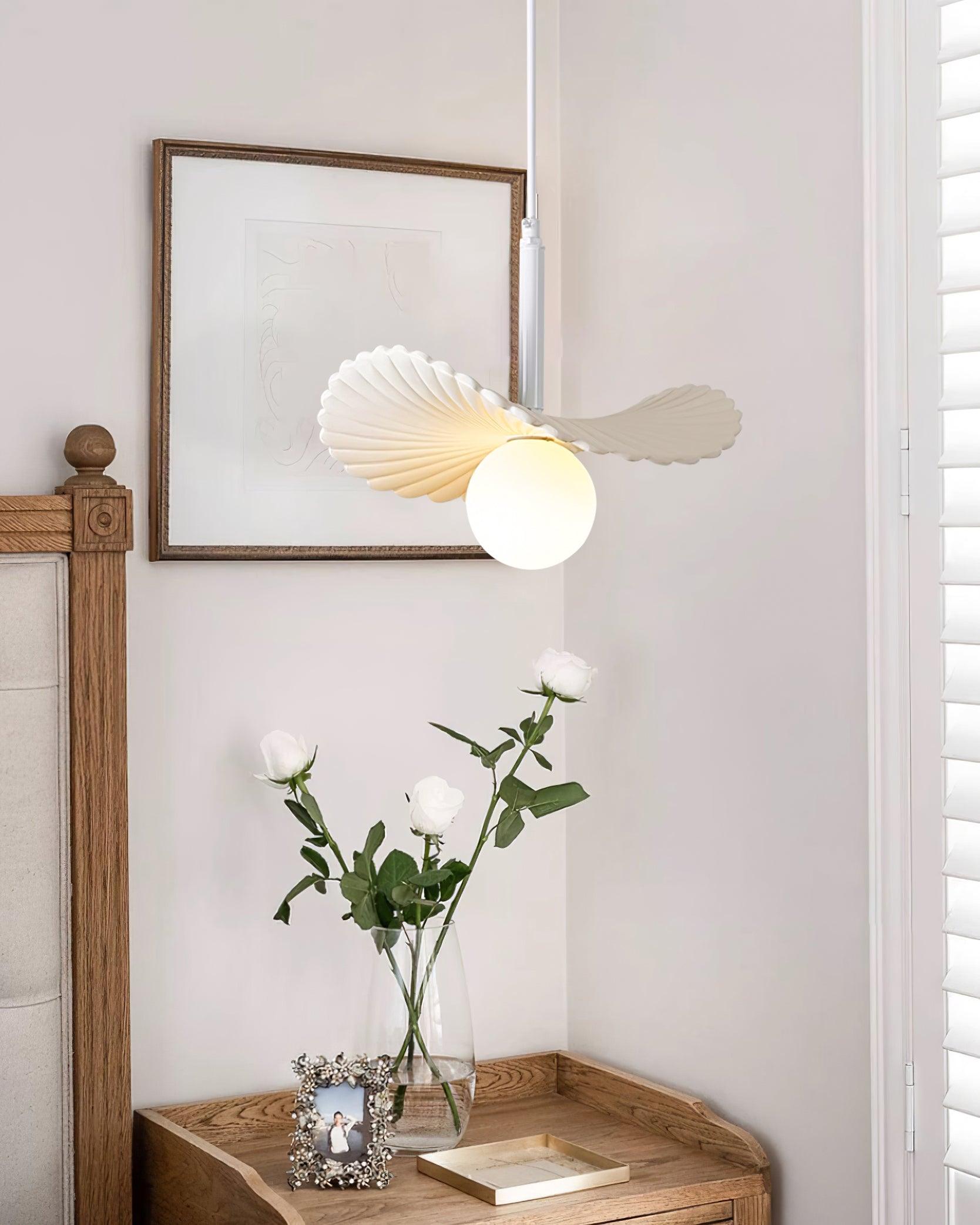 Myrna Pendant Lamp Fan Shaped Organic Minimalist - Letslighting
