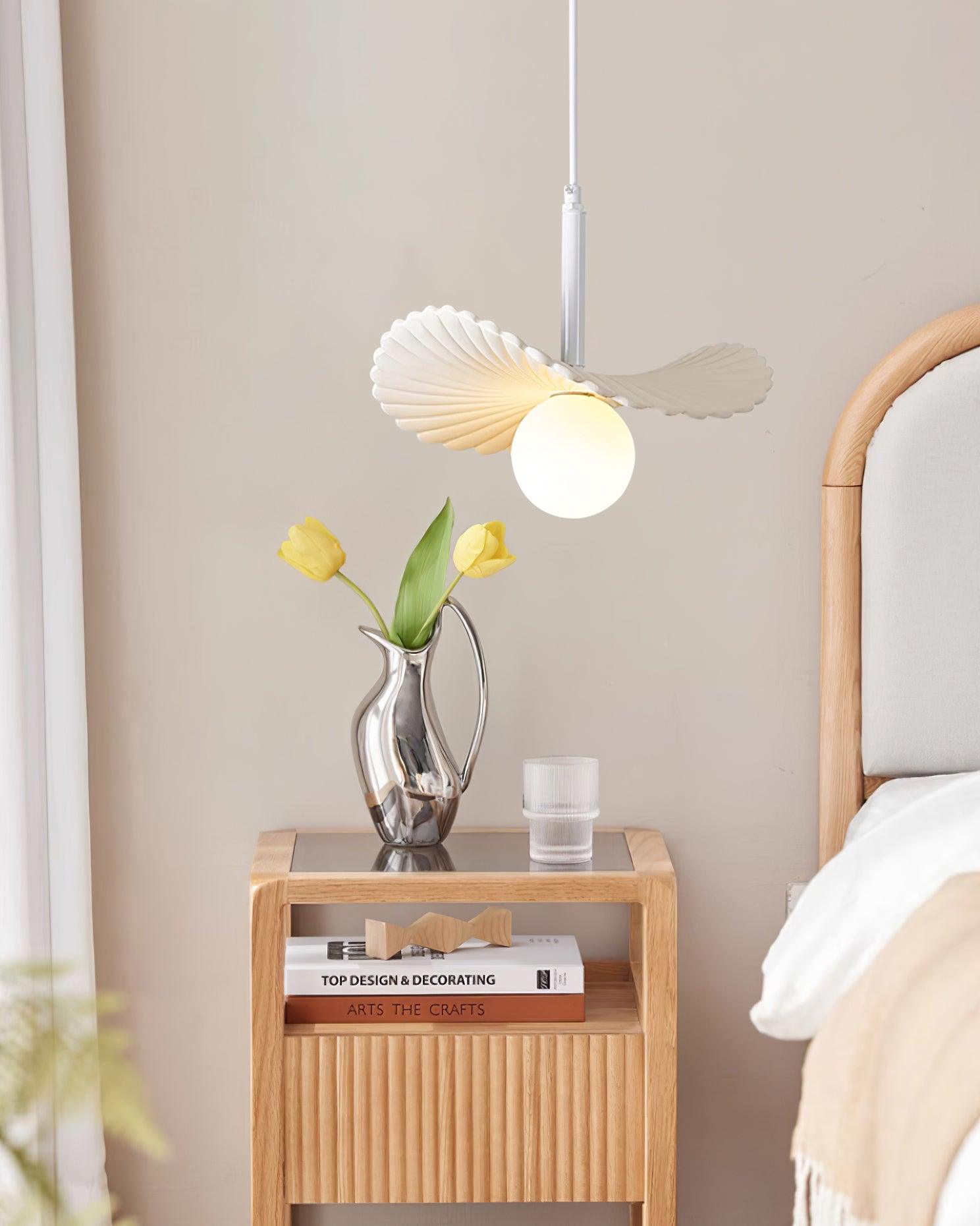 Myrna Pendant Lamp Fan Shaped Organic Minimalist - Letslighting