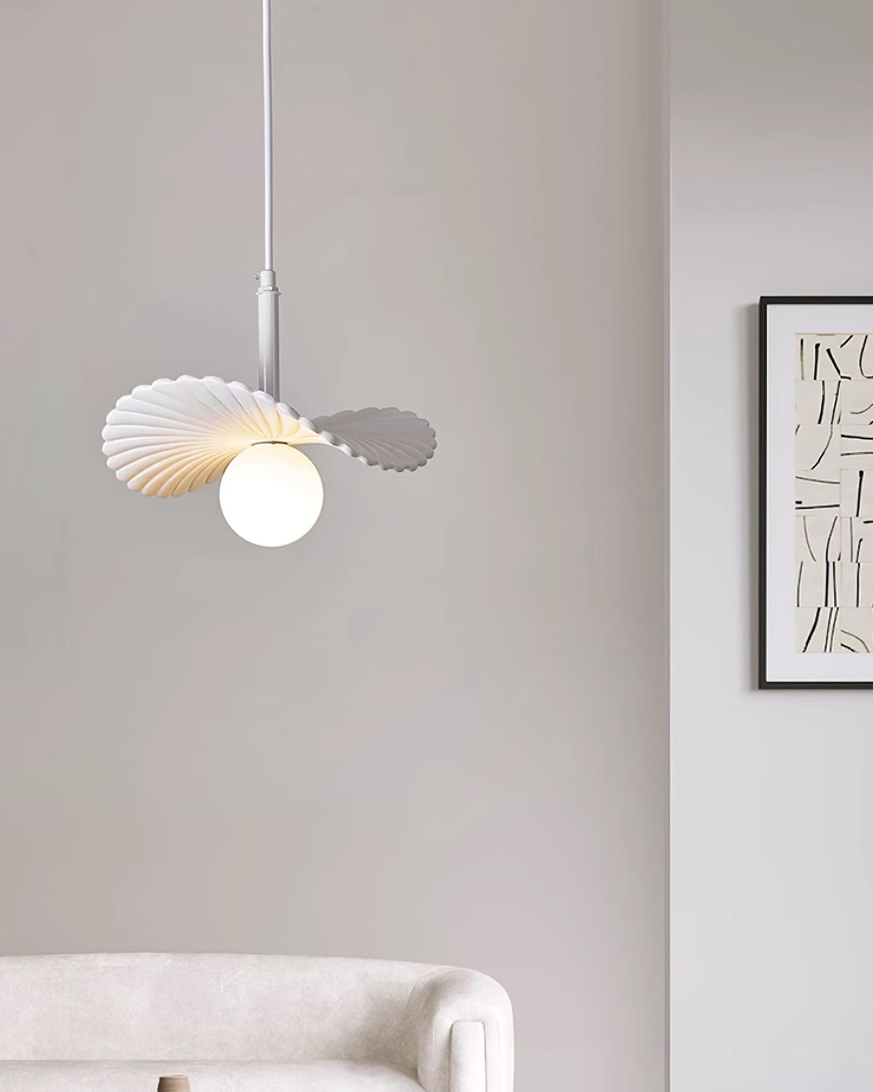 Myrna Pendant Lamp Fan Shaped Organic Minimalist - Letslighting