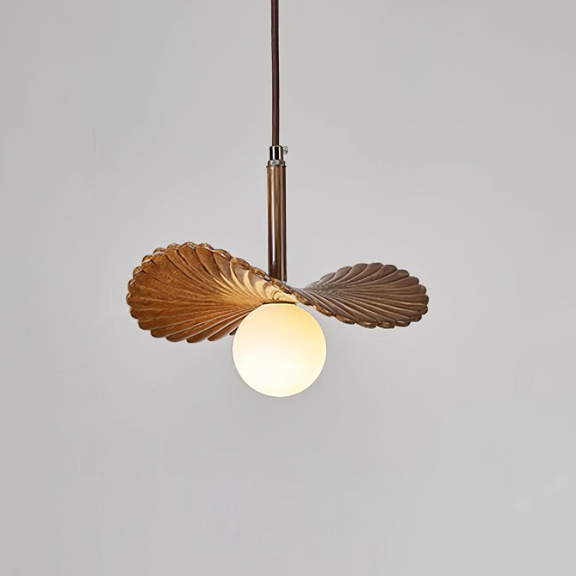 Myrna Pendant Lamp Fan Shaped Organic Minimalist - Letslighting