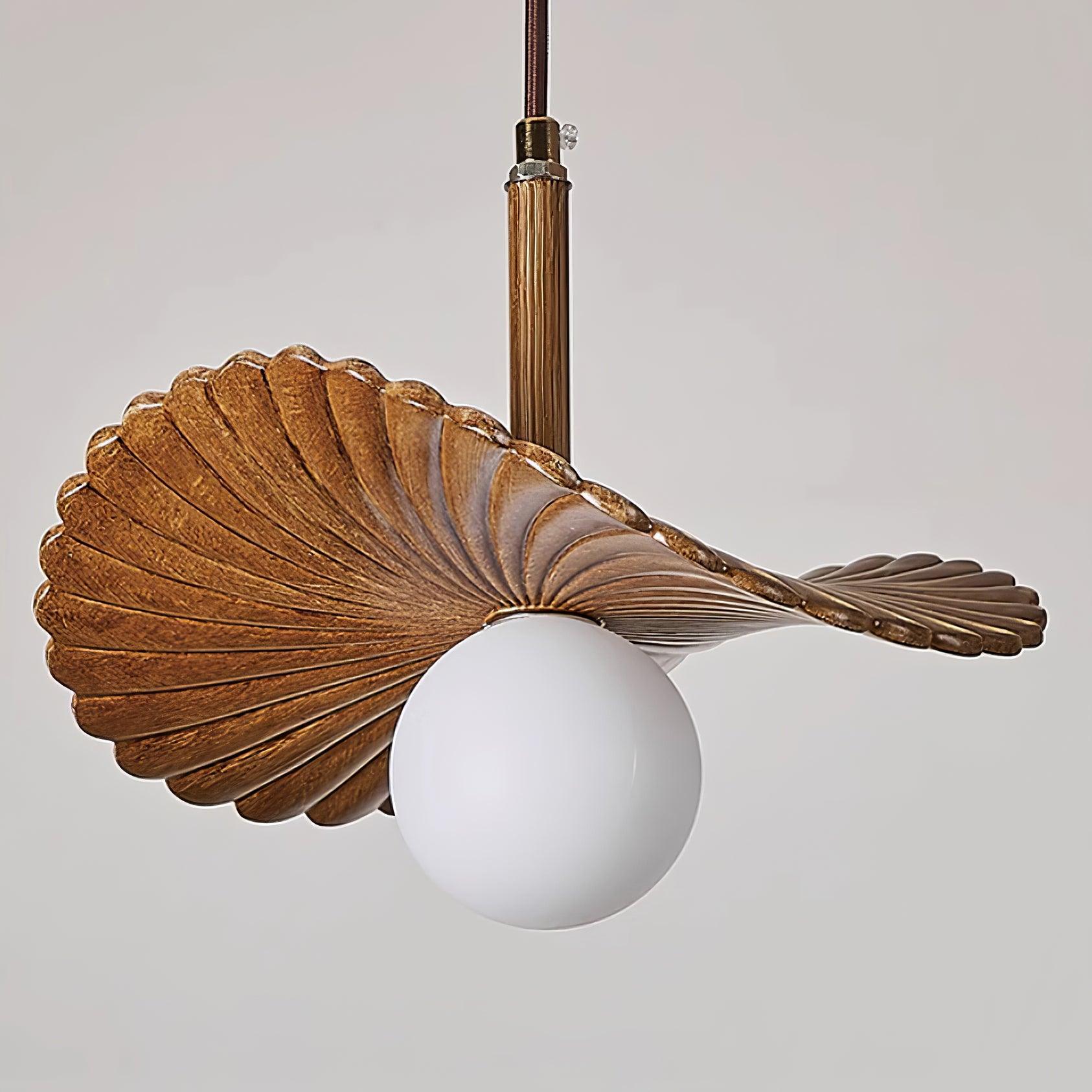 Myrna Pendant Lamp Fan Shaped Organic Minimalist - Letslighting