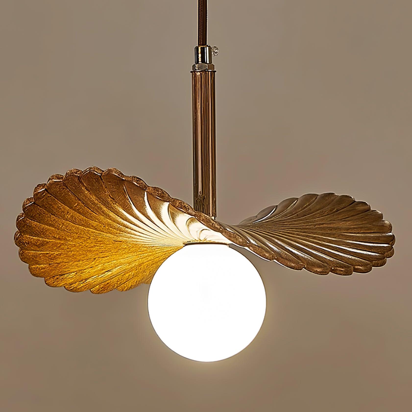 Myrna Pendant Lamp Fan Shaped Organic Minimalist - Letslighting
