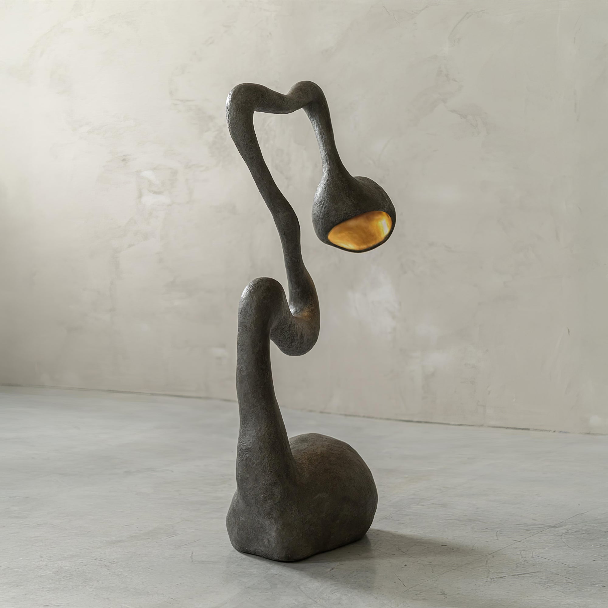 Olcarus Organic Ceramic Floor Lamp - Blowlighting