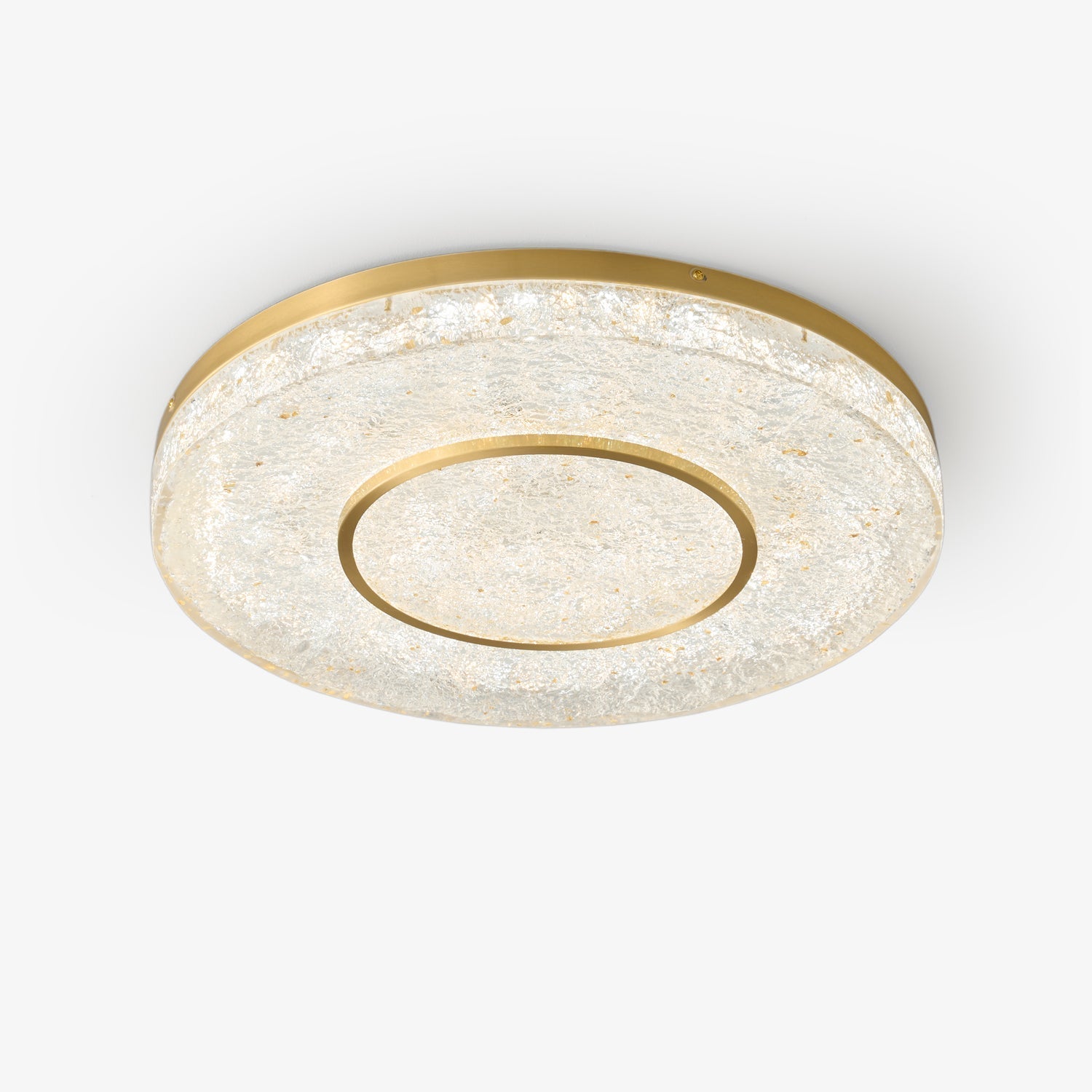 Lustra Ceiling Lamp Mysterious Circle Brass Resin - Letslighting